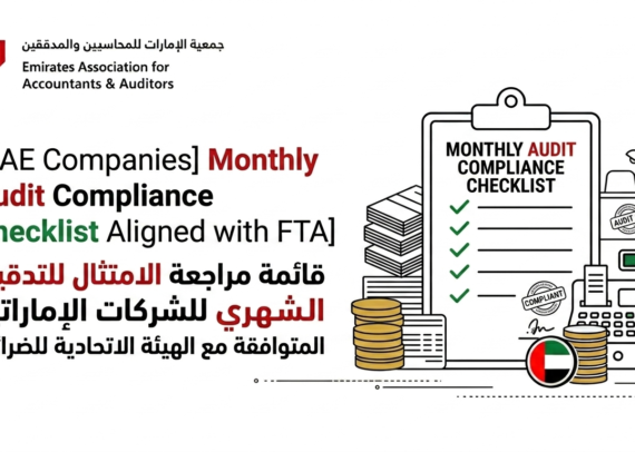 UAE Companies Monthly Audit Compliance Checklist Aligned with FTA